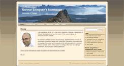 Desktop Screenshot of gunnarellingsen.net