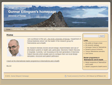Tablet Screenshot of gunnarellingsen.net